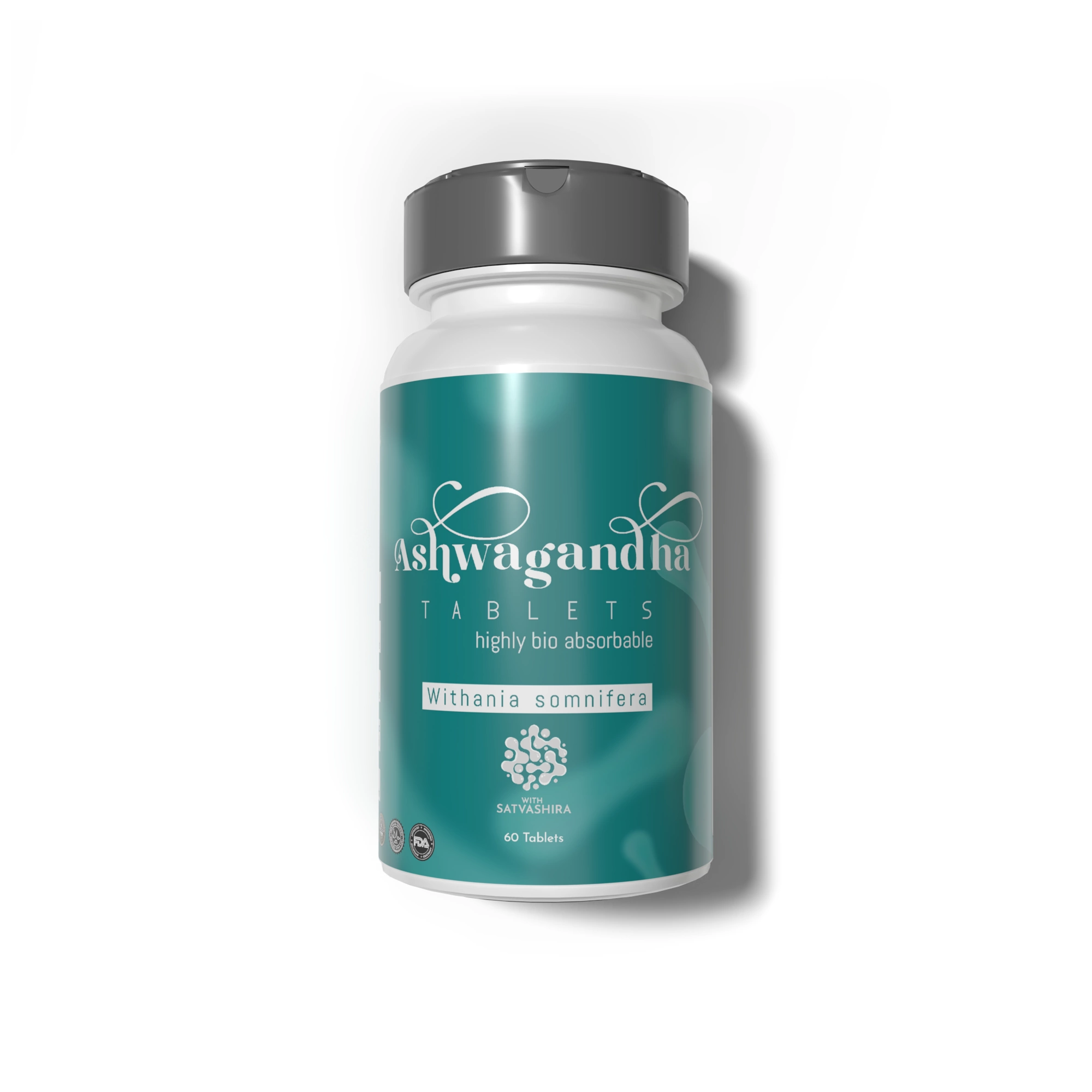 Organic Bio Ashwagandha and Probiotic (60 Tablets)